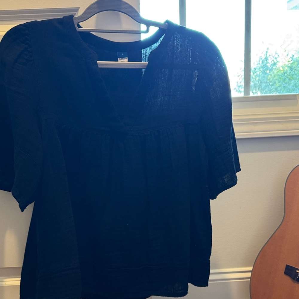 Old Navy Black Blouse